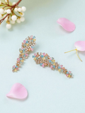 Pastel Flower Cascade Earrings