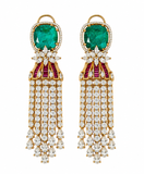 Celestial Cascade Statement Earrings