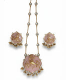 Emerald Mayura Kundan Set