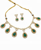 Ruby Teardrop Waterfall Set