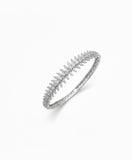 The Pave Leaf Stream Bracelet