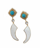 Heritage Floral Carved Studs