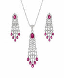 Majestic Cascade Gemstone Jewelry Set