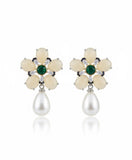 Blossom Pearl Drop Earrings