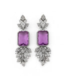Regal Foliage Emerald-Cut Drops