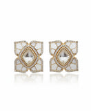 Empress Carved Floral Studs