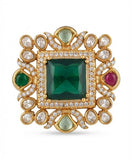 The Royal Court: Victorian Square-Cut Heritage Ring