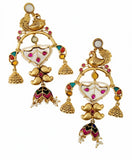 Peacock Royale Chandbali Earrings