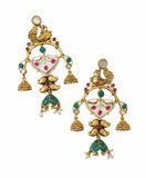 Peacock Royale Chandbali Earrings