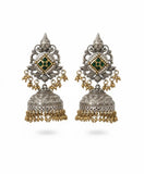 Viraat Dual-Tone Royal Jhumkas