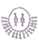 Aurora Cascade Gemstone Necklace Set