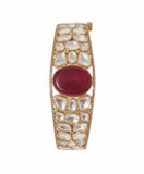 Regal Polki & Cabochon Gemstone Heritage Bracelet Collection