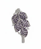 Botanical Gem Leaf Bracelet