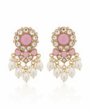 Royal Bloom Carved Studs
