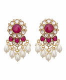 Royal Bloom Carved Studs
