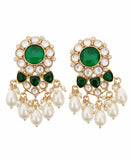 Royal Bloom Carved Studs