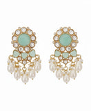 Royal Bloom Carved Studs