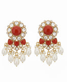 Royal Bloom Carved Studs