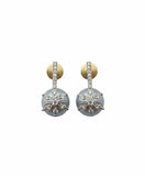 Vintage Flora Artisan Studs