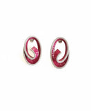 Aura Swirl Statement Hoops