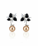 Vintage Blossom Carved Studs