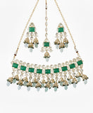 The Pastel Bloom Jhumka Choker Set