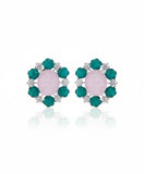 Carved Floral Harmony Studs