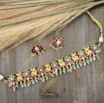 Padma Kemp Choker and Earrings Set