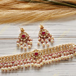 Emma Kundan Necklace and Earring Set