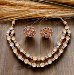 Jasmine Kundan Necklace and Earrings Set