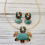 Aavya Necklace and Earrings Set