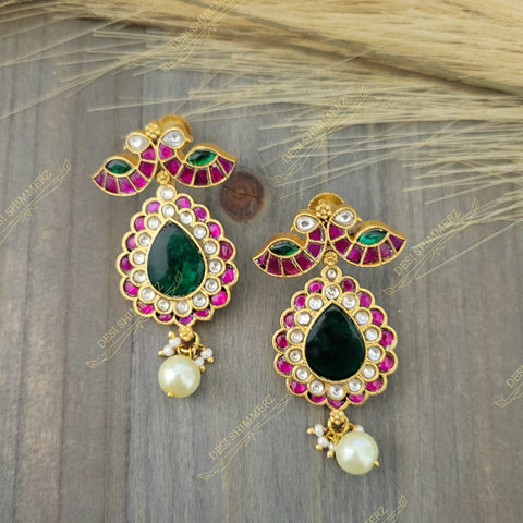 Dhvani Kundan Earrings