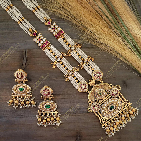 Lavina Necklace and Earrings Set