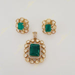 Ashvita Pendant Earrings Set