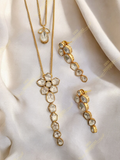Aariz Noor Pendant Earrings Set