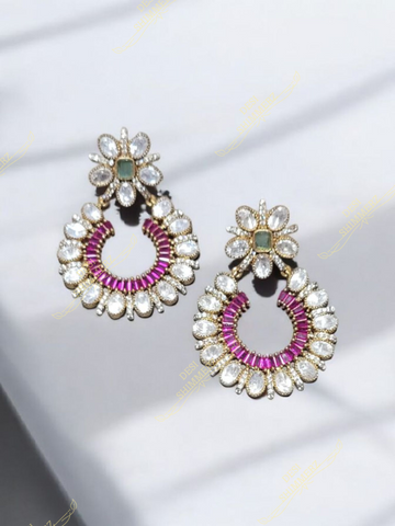 Chand sitaara earrings