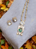 Geode Pendant Earrings Set
