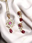 Myra Eclat Pendant Earrings Set