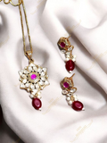 Myra Eclat Pendant Earrings Set