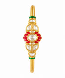 Royal Kundan Floral Bracelet