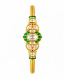 Royal Kundan Floral Bracelet