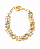Luxe Crystal Charm Bracelet