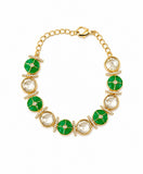 Luxe Crystal Charm Bracelet