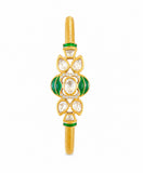 Classic Enamel Kundan Bangle