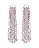 Luxe Crystal Bar Drop Earrings