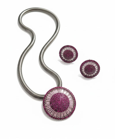 Ruby Radiance Jewelry Set