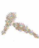 Pastel Flower Cascade Earrings