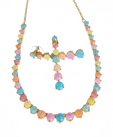 Pastel Confetti Jewelry Set