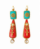 Pearl Bloom Drop Earrings