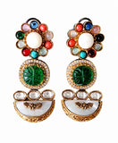 Celestial Harmony Statement Earrings